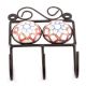 Red Ceramic Floral Tiles Hooks  Online